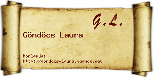 Göndöcs Laura névjegykártya